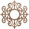 Ekena Millwork Dijon Wood Fretwork Pierced Ceiling Medallion, Walnut, 40"OD x 13"ID x 3/8"T CMWP40X40X0375DIWA - alternate 1